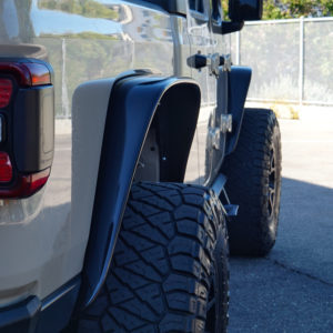 Jeep Gladiator JT 2020-2025 Front & Rear 4 Piece Polyurethane Fender Flares Kit - Image 6