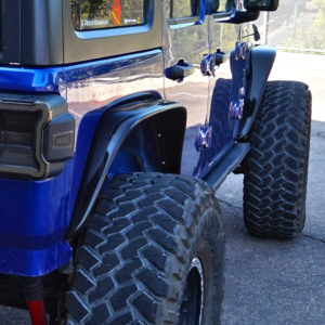 Jeep Wrangler JL 2018-2025 Front & Rear 4 Piece Polyurethane Fender Flares Kit - Image 2