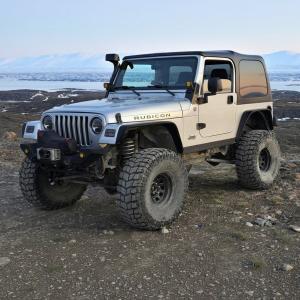 Jeep Wrangler TJ 1997-2006 Front & Rear 4 Piece Polyurethane Fender Flares Kit - Image 5