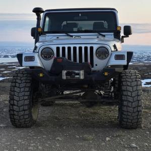 Jeep Wrangler TJ 1997-2006 Front & Rear 4 Piece Polyurethane Fender Flares Kit - Image 6