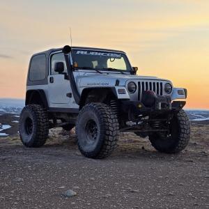 Jeep Wrangler TJ 1997-2006 Front & Rear 4 Piece Polyurethane Fender Flares Kit - Image 4