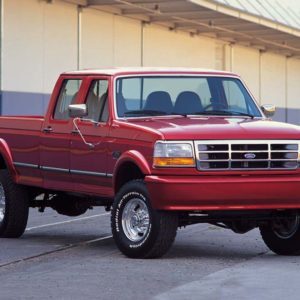 Ford F-150 / F-250 / F-350 / Bronco 1992-1996 KBD 1 Piece Polyurethane Front Bumper - Image 2