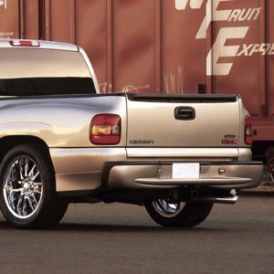Chevrolet Silverado / GMC Sierra 1999-2006 KBD Mild Design 1 Piece Polyurethane Rear Bumper - Image 2