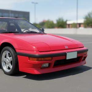 Honda Prelude 1988-1989 KBD 4 Piece Polyurethane Full Body Kit - Image 3