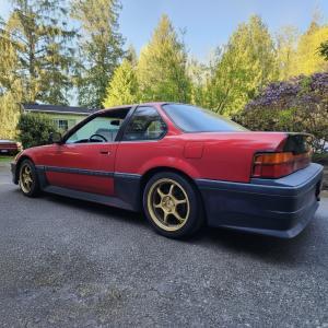 Honda Prelude 1988-1989 KBD 4 Piece Polyurethane Full Body Kit - Image 7