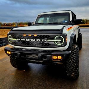 Ford Bronco 4DR 2021-2025 KBD 6 Piece Polyurethane Fender Flares Kit - Image 4