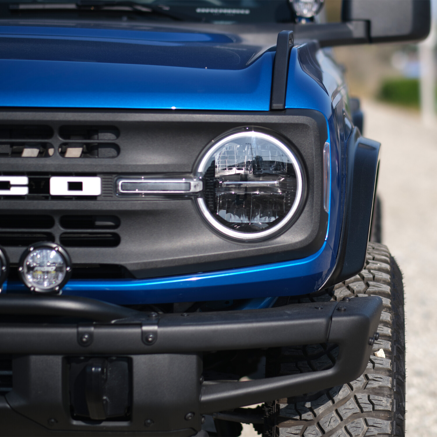 thumbnail image 2 of ROXX Steel Fender Flares For 2021-2025 Ford Bronco (Full Kit, Front & Rear) - Black Textured 2 of 6