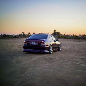 Lexus IS300 2000-2005 Bsport Style 1 Piece Polyurethane Rear Bumper - Image 3