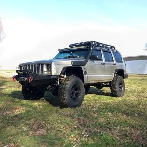 Jeep Cherokee XJ 1984-2001 Front & Rear 4 Piece Polyurethane Fender Flares Kit - Image 3