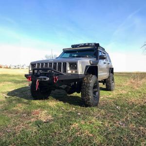 Jeep Cherokee XJ 1984-2001 Front & Rear 4 Piece Polyurethane Fender Flares Kit - Image 4