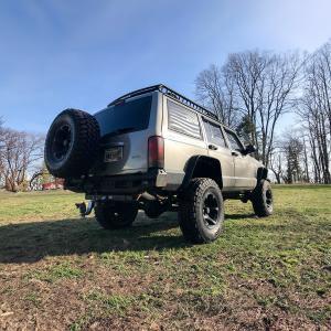 Jeep Cherokee XJ 1984-2001 Front & Rear 4 Piece Polyurethane Fender Flares Kit - Image 6