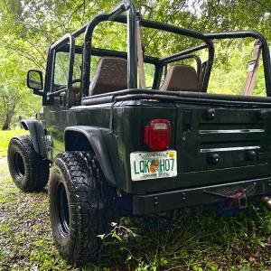 Jeep Wrangler YJ (Excludes Renegade) 1987-1995 Front & Rear 4 Piece Polyurethane Fender Flares Kit - Image 2
