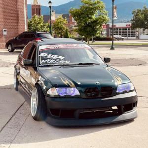 BMW E46 3 Series 2DR 4DR 1999-2005 ISB Style 4 Piece Polyurethane Full Body Kit - Image 6