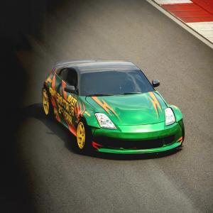 Nissan 350Z 2003-2008 VTX Style 4 Piece Polyurethane Full Body Kit - Image 11