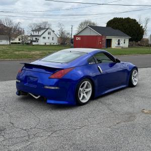 Nissan 350Z 2003-2008 VTX Style 4 Piece Polyurethane Full Body Kit - Image 10