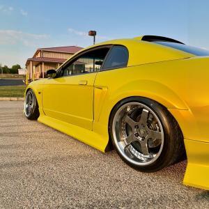 Ford Mustang 1999-2004 2FORDY 4 Piece Polyurethane Full Body Kit - Image 8