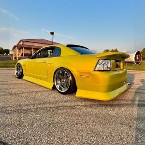 Ford Mustang 1999-2004 2FORDY 4 Piece Polyurethane Full Body Kit - Image 7