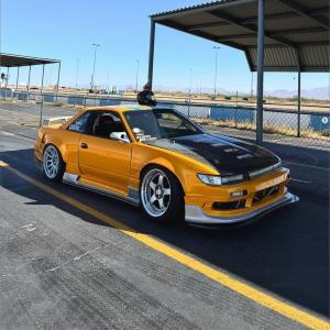 Nissan 240SX S13 Silvia 1989-1994 Racing Style Polyurethane Front Bumper - Image 2
