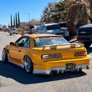 Nissan 240SX S13 Coupe/Convertible 1989-1994 Racing Style Polyurethane Rear Bumper