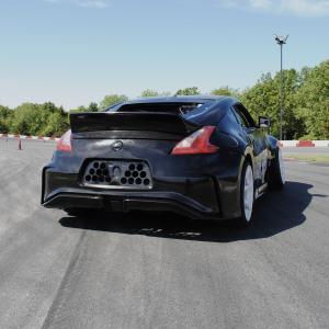 Nissan 370Z 2009-2020 Duckbill Style 1 Piece Polyurethane Rear Wing Spoiler