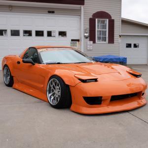 Chevrolet Corvette C5 1997-2004 Kyouki Style 1 Piece Polyurethane Front Bumper