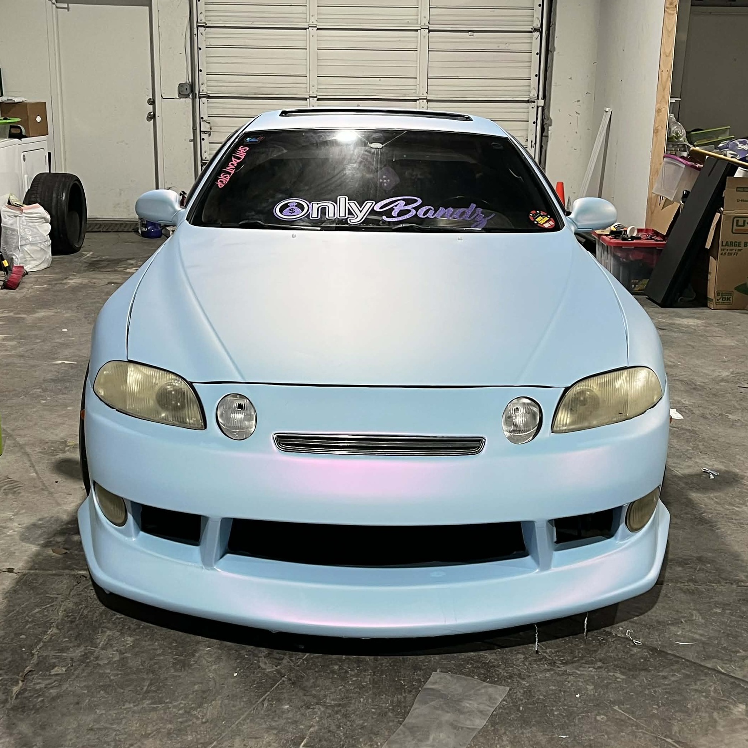 Sc300 Diffuser Lexus SC SC300 SC400 1992-2000 DM3 Style 4 Piece Polyurethane Full Body Kit