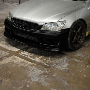 Lexus IS300 2000-2005 VTX Style 1 Piece Polyurethane Front Bumper - Image 3