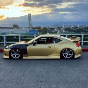 Scion FRS / Subaru BRZ / Toyota 86 2013-2020 Stream Style 4 Piece Polyurethane Full Body Kit - Image 7
