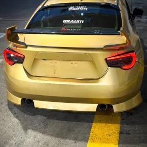 Scion FRS / Subaru BRZ / Toyota 86 2013-2020 Stream Style 4 Piece Polyurethane Full Body Kit - Image 8