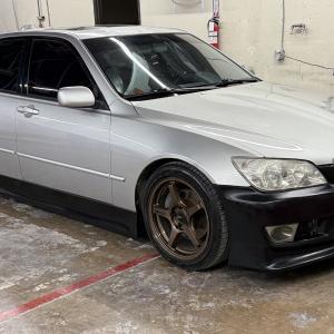 Lexus IS300 2000-2005 Polyurethane VTX Style 4 Piece Full Body Kit