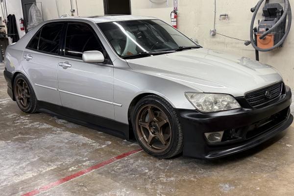 Lexus IS300 2000-2005 VTX Style 2 Piece Polyurethane Side Skirts