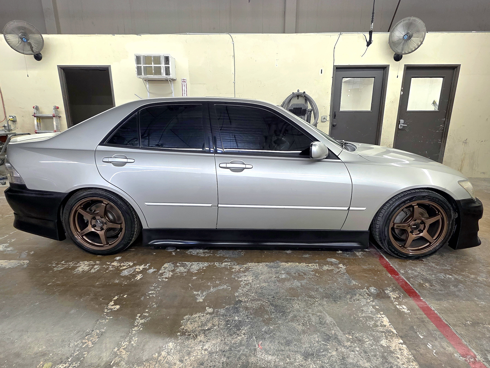 Lexus IS300 2000-2005 VTX Style 1 Piece Polyurethane Rear Bumper