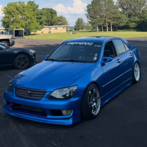 Lexus IS300 2000-2005 Polyurethane VTX Style 4 Piece Full Body Kit - Image 2