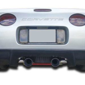 Chevrolet Corvette C5 1997-2004 Stealth Style 1 Piece Polyurethane Rear Diffuser - Image 7
