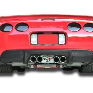 Chevrolet Corvette C5 1997-2004 Stealth Style 1 Piece Polyurethane Rear Diffuser - Image 3
