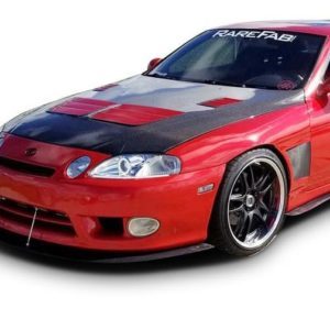 Lexus SC SC300 SC400 1992-2000 KBD Style 2 Piece Polyurethane 50mm Front Fenders - Image 4