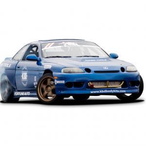 Lexus SC SC300 SC400 1992-2000 KBD Style 4 Piece Polyurethane 50mm Rear Over Fenders (with Gas Cap Extensions) - Image 5