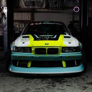 BMW E36 3 Series 2DR 4DR 1992-1998 ISB Style 1 Piece Polyurethane Front Bumper - Image 2