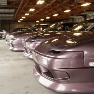 Nissan 240SX S13 Coupe / Convertible (Pop Up) 1989-1994 Bsport Style 4 Piece Polyurethane Full Body Kit - Image 6