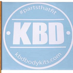 KBD Logo 14" Sticker - Large - Image 5