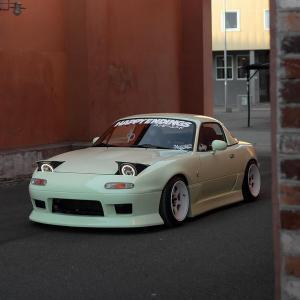 Mazda Miata 1990-1997 Deuce Style 4 Piece Polyurethane Full Body Kit - Image 3