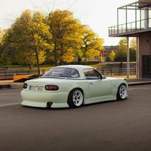 Mazda Miata 1990-1997 Deuce Style 4 Piece Polyurethane Full Body Kit - Image 5