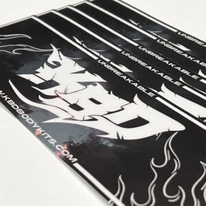 KBD Slap Sticker 8.75" x 2.5" - Image 2