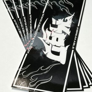 KBD Slap Sticker 8.75" x 2.5" - Image 3