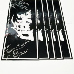 KBD Slap Sticker 8.75" x 2.5" - Image 4