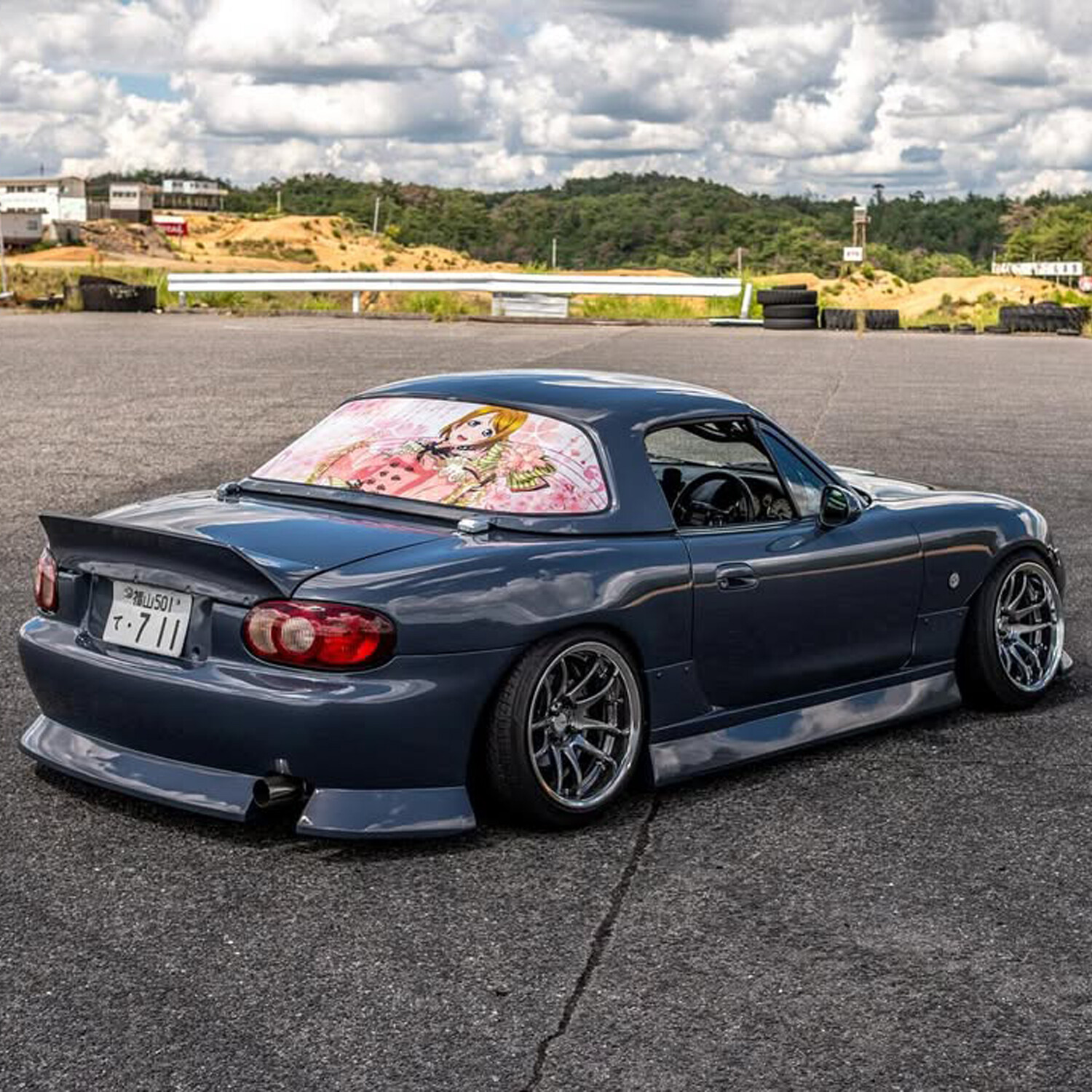 Mazda Miata 1999-2005 NB KBD 1 Piece Polyurethane Rear Bumper