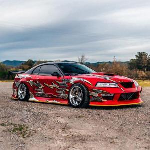 Ford Mustang 1999-2004 2FORDY 1 Piece Polyurethane Front Bumper - Image 3