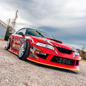 Ford Mustang 1999-2004 2FORDY 1 Piece Polyurethane Front Bumper - Image 4